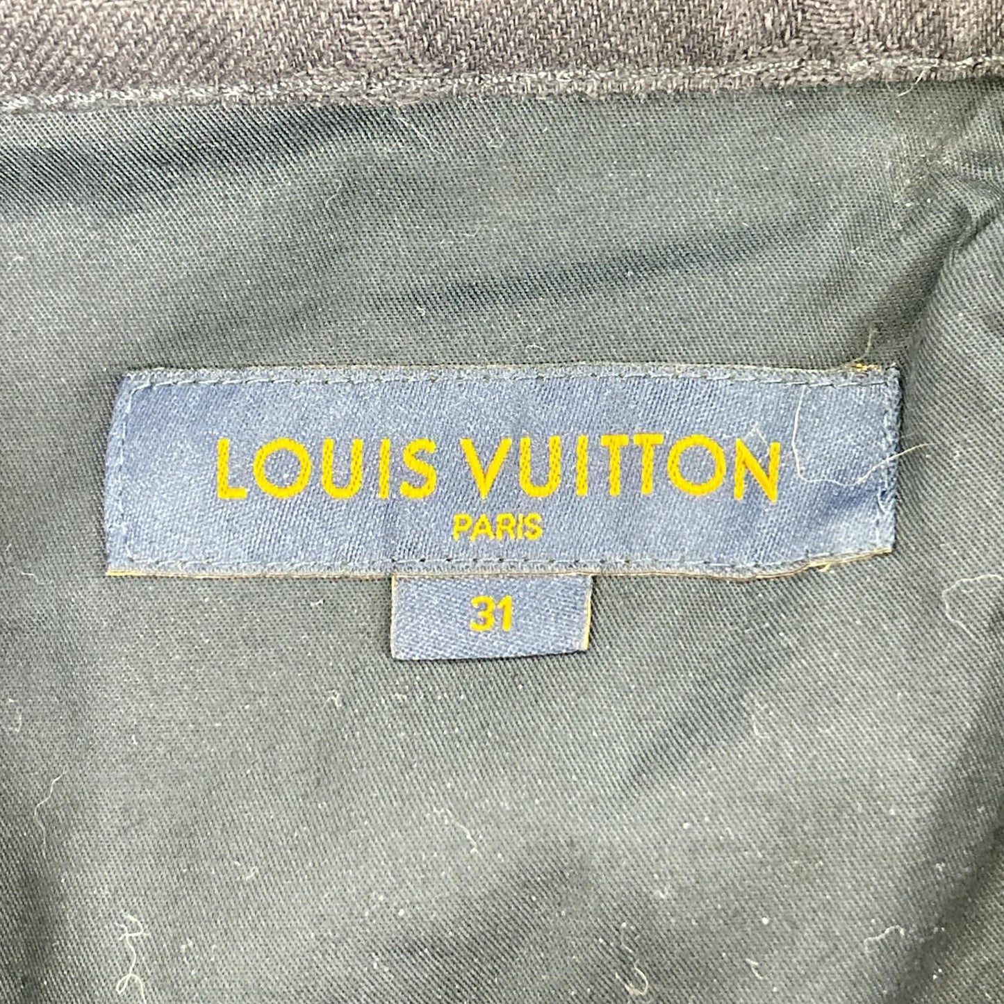 Louis Vuitton Vit Monogram Cotton Denim Pants 31 — view 3
