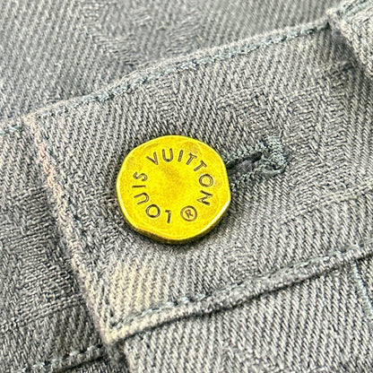 Louis Vuitton Vit Monogram Cotton Denim Pants 31 — view 7