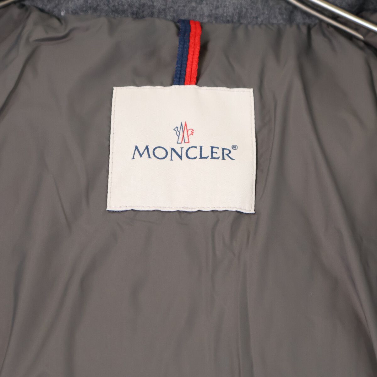 Moncler Montgenevre Wool Down Jacket with Hood — view 5