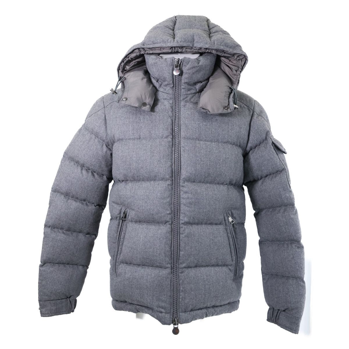 Moncler Montgenevre Wool Down Jacket with Hood
