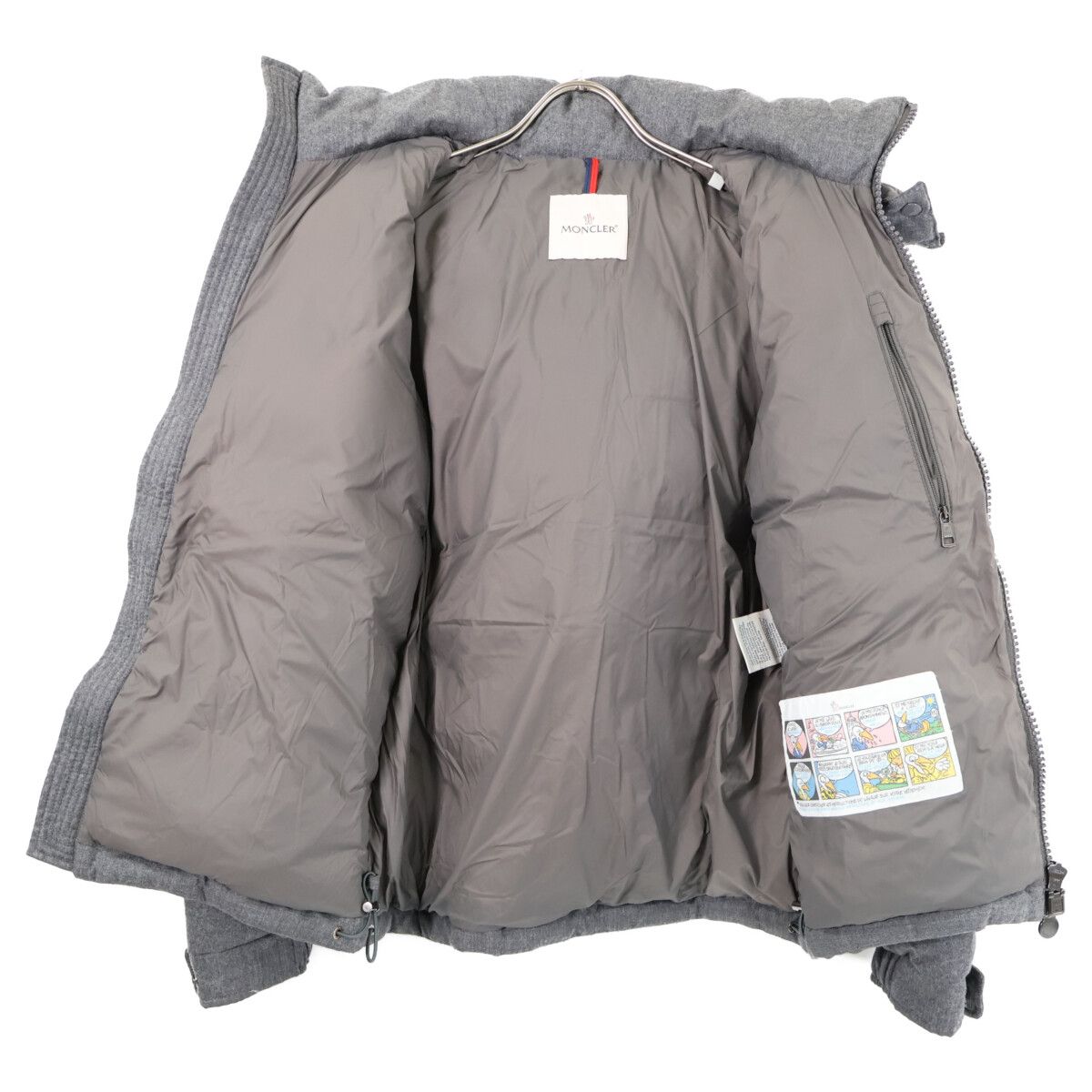 Moncler Montgenevre Wool Down Jacket with Hood — view 4