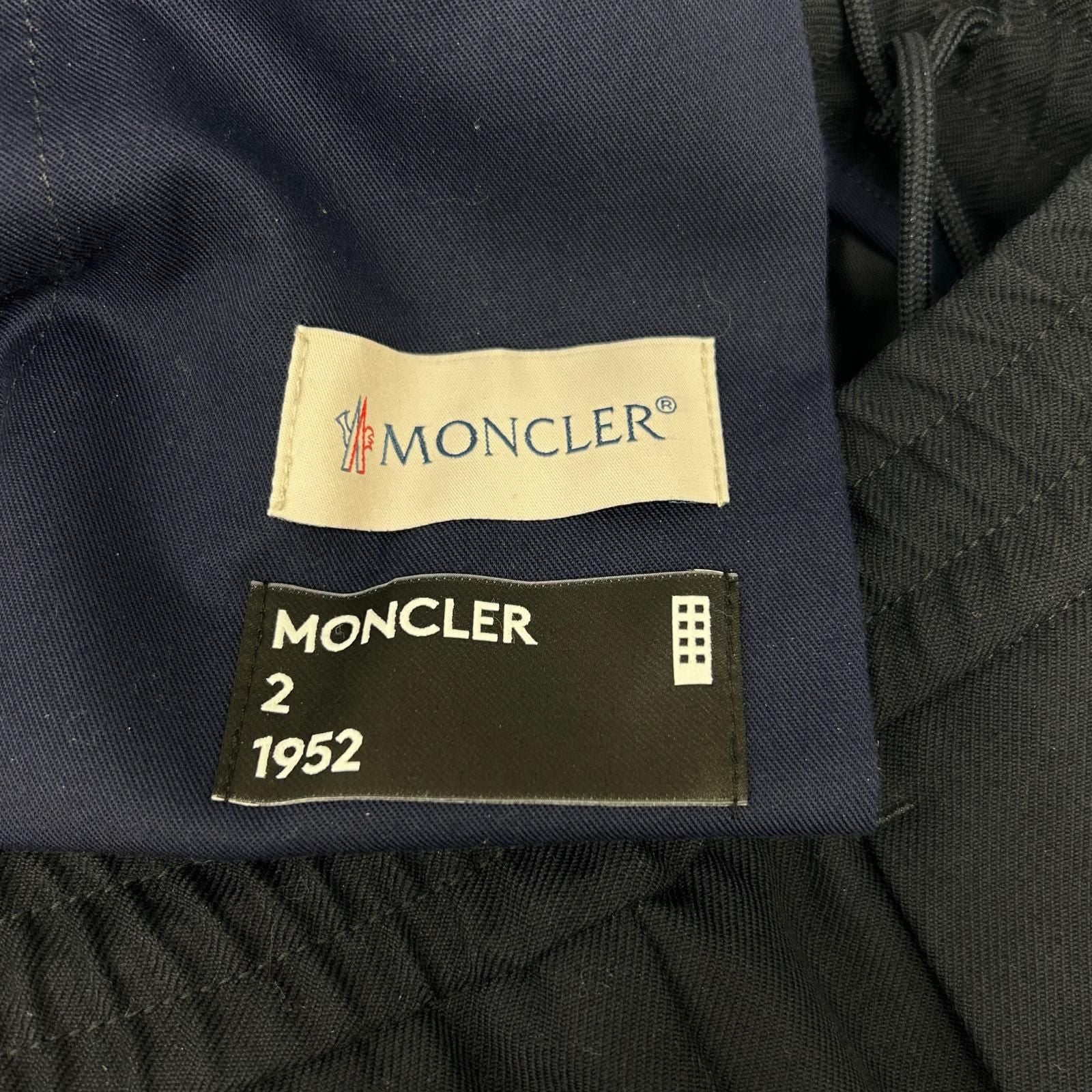 Moncler Mont Cles le 19 Navy le Pantalone Sportivo Lup Trousers Pants 48 — view 3