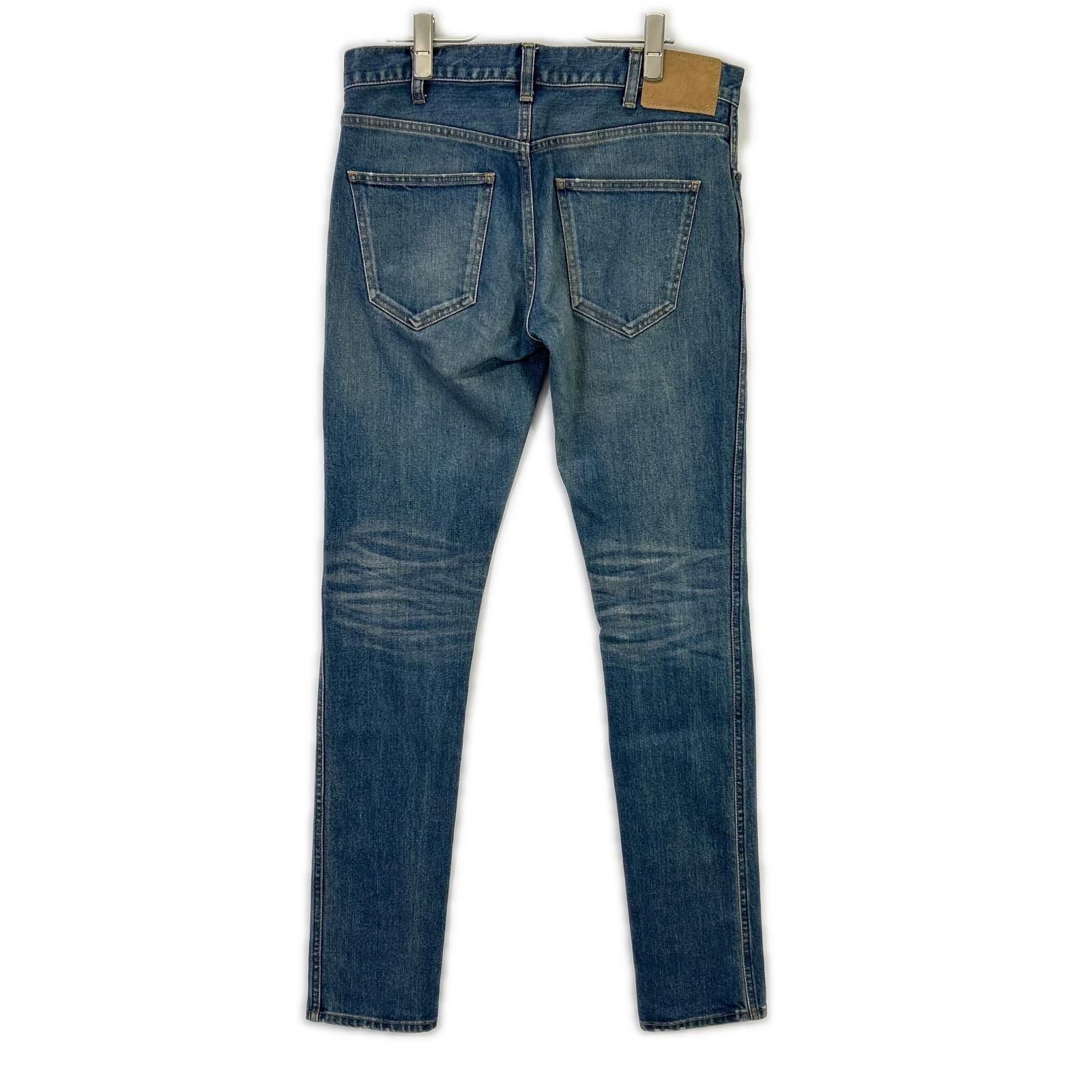 Celine Indigo Cotton Denim Pants 28 — view 2