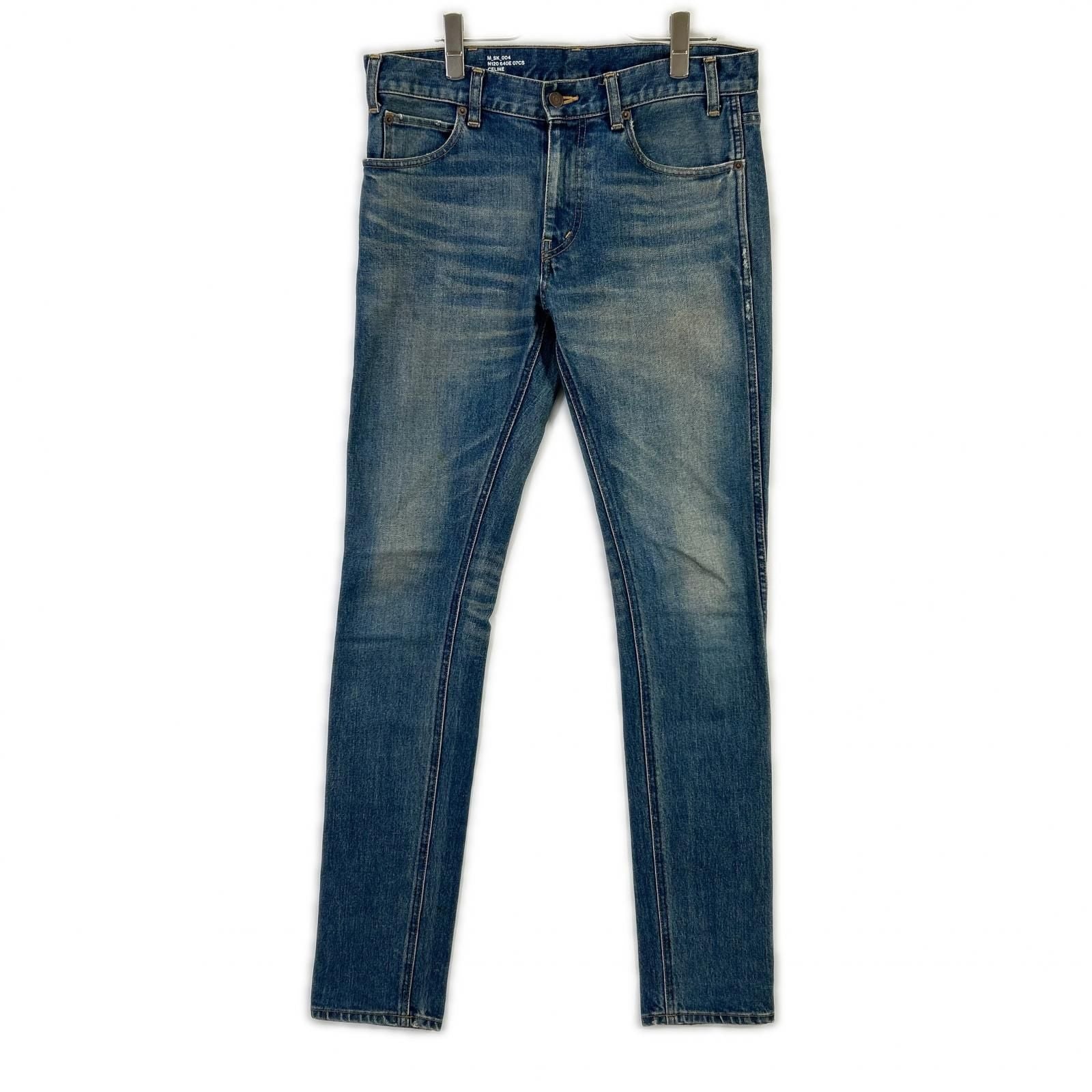 Celine Indigo Cotton Denim Pants 28