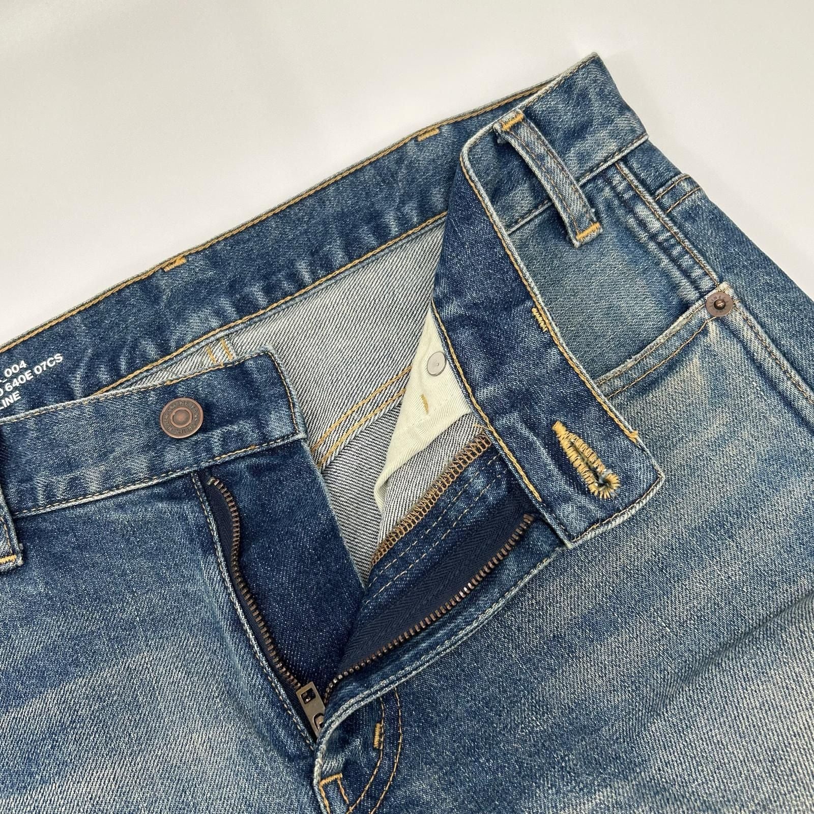 Celine Indigo Cotton Denim Pants 28 — view 8