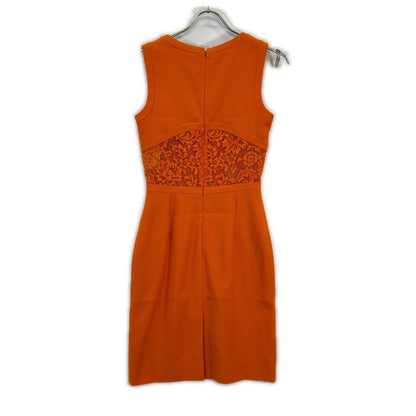 Dior Orange Sleeveless Dress 34 — view 2