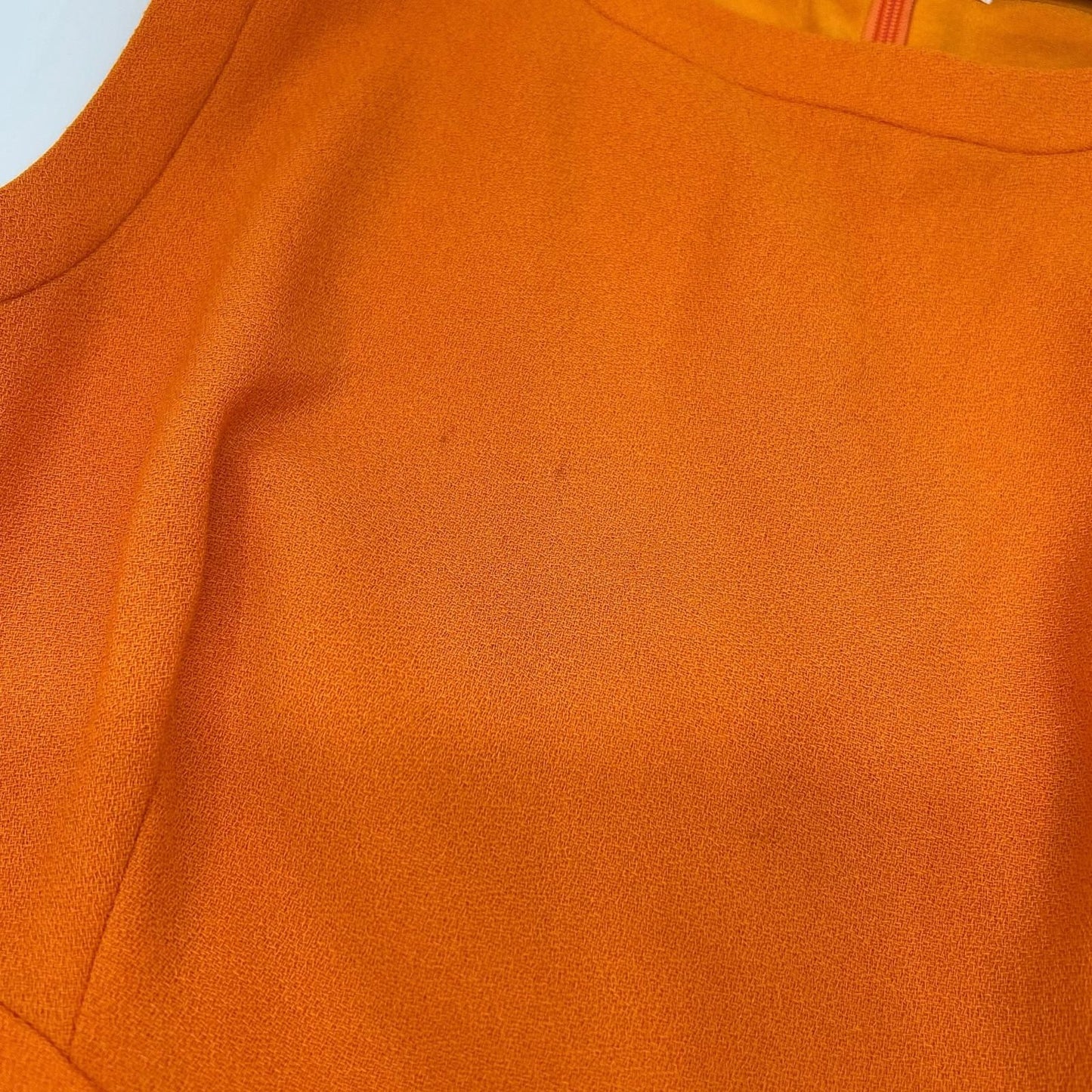 Dior Orange Sleeveless Dress 34 — view 7