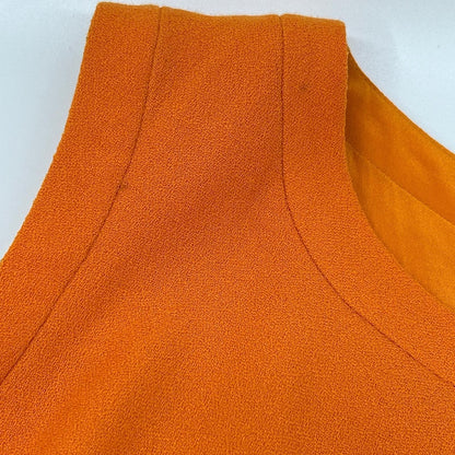 Dior Orange Sleeveless Dress 34 — view 6