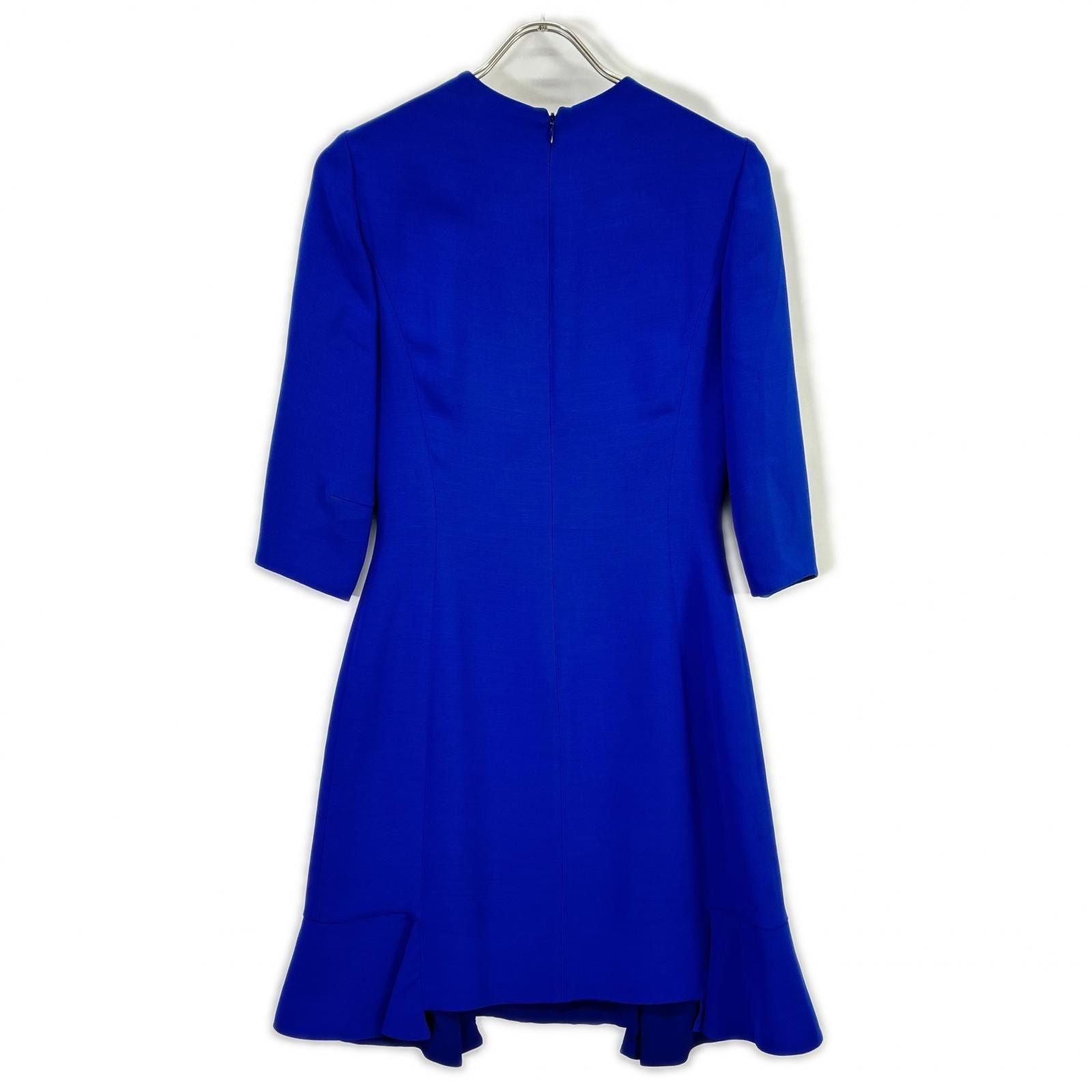 Dior Blue Flare Silhouette Dress 36 — view 2