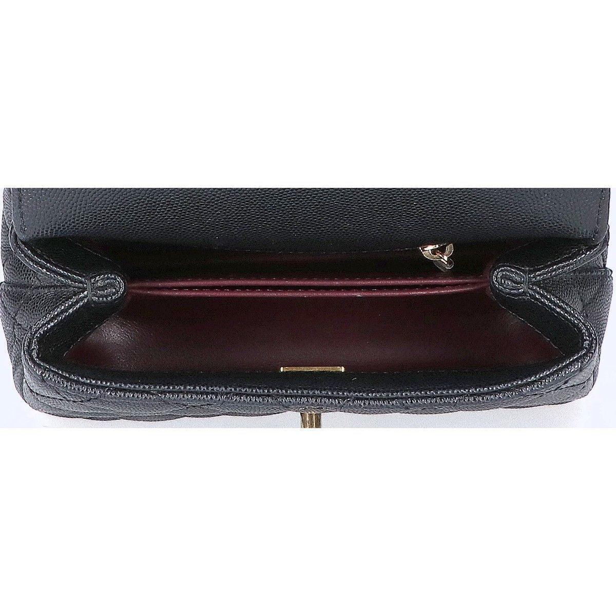 Chanel Black Caviar Leather Coco Handle Xxs 2-Way — view 6