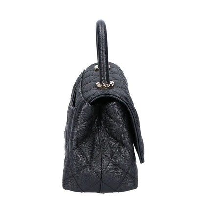 Chanel Black Caviar Leather Coco Handle Xxs 2-Way — view 4