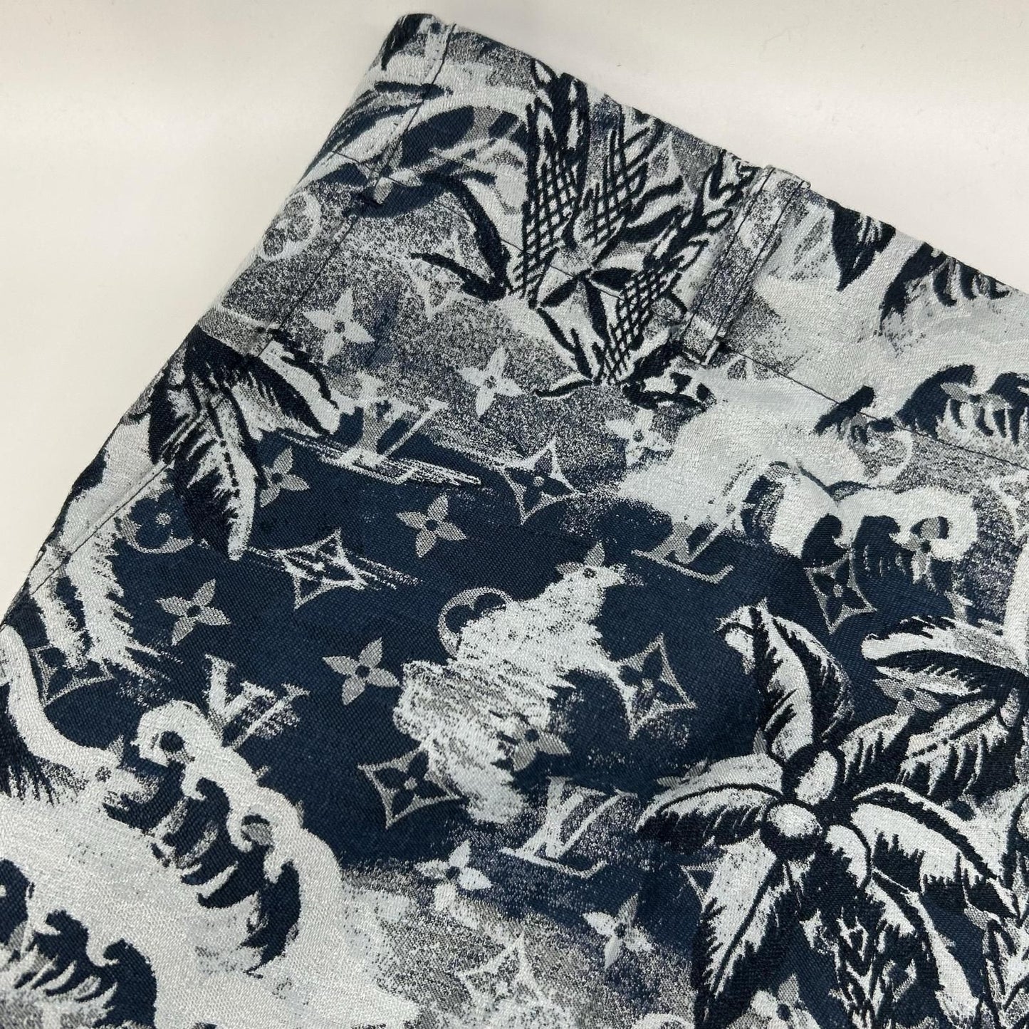 Louis Vuitton Kne Monogram Botanical Pants 54 — view 8