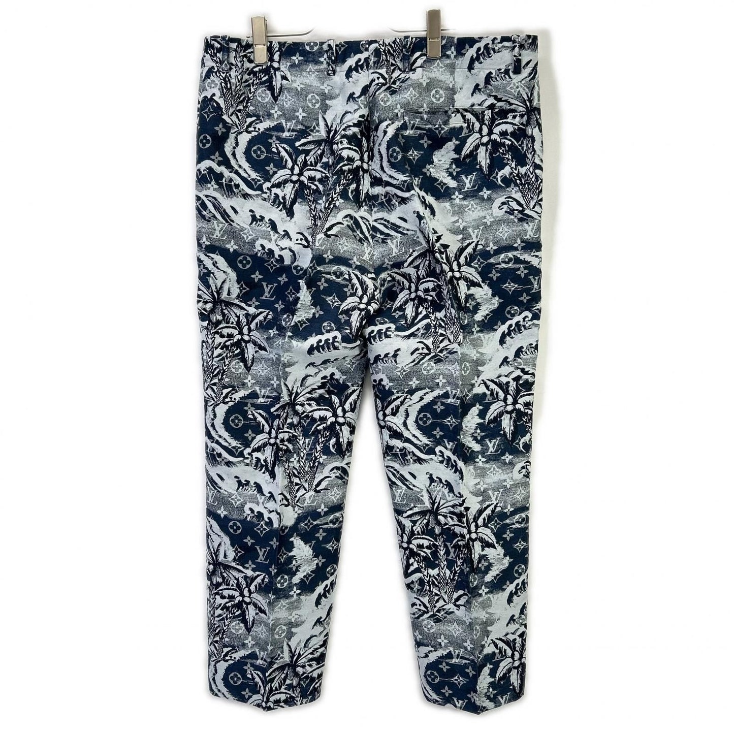 Louis Vuitton Kne Monogram Botanical Pants 54 — view 2