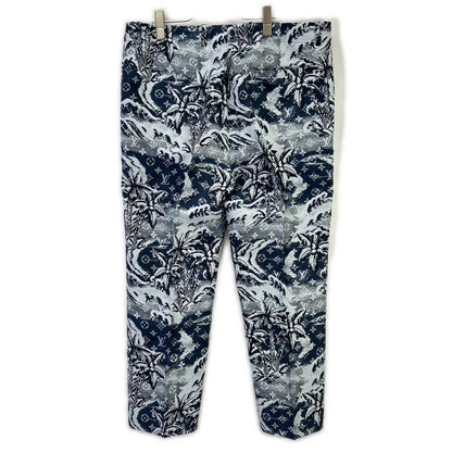 Louis Vuitton Kne Monogram Botanical Pants 54 — view 2