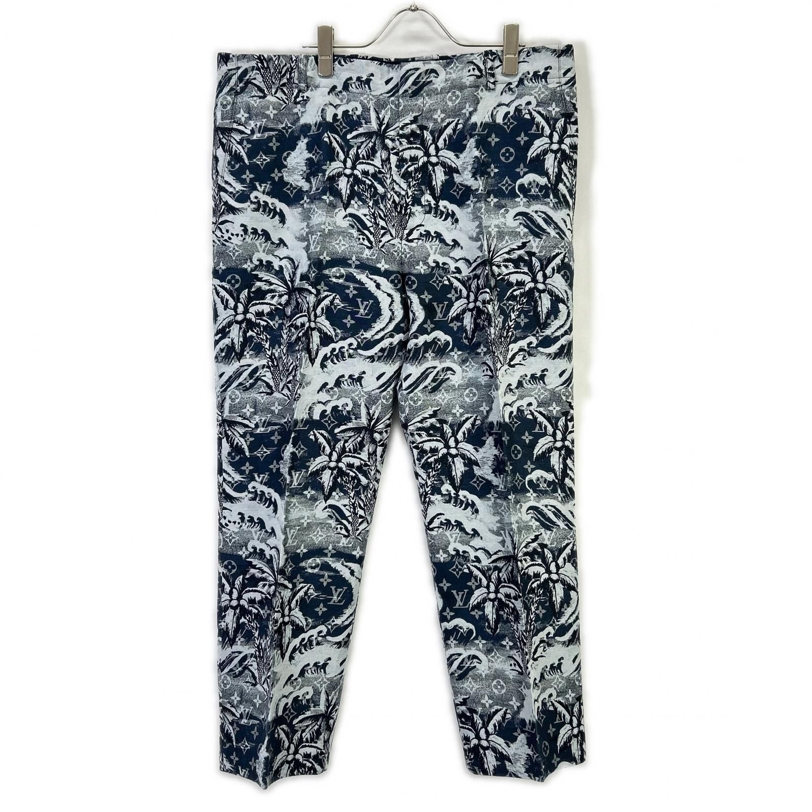 Louis Vuitton Kne Monogram Botanical Pants 54