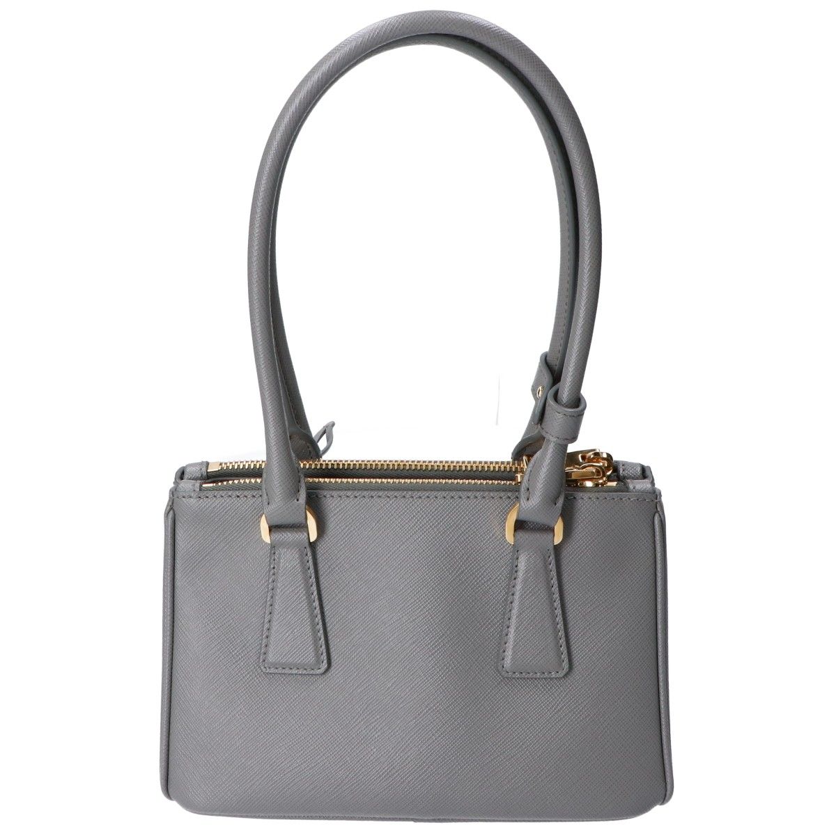Prada Gray Galleria Saffiano Leather Mini Bag TU — view 3