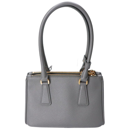 Prada Gray Galleria Saffiano Leather Mini Bag TU — view 3