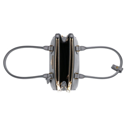 Prada Gray Galleria Saffiano Leather Mini Bag TU — view 6