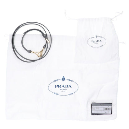 Prada Gray Galleria Saffiano Leather Mini Bag TU — view 8