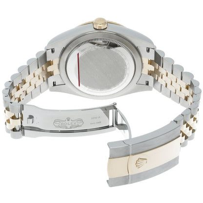 Rolex Sky Dweller Watch Jubilee Box 18k Yellow Gold SS Black — view 5