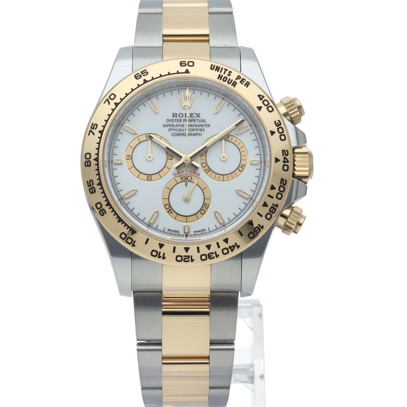Rolex Cosmograph Daytona Watch Box 18k Yellow Gold SS White — view 2