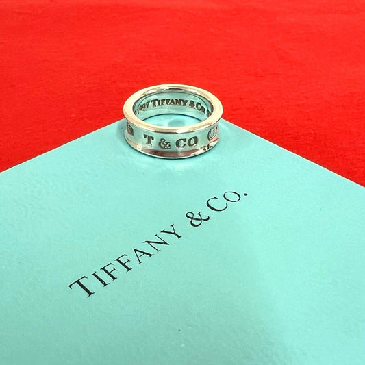 Tiffany & Co Narrow Ring 925 Sterling Silver