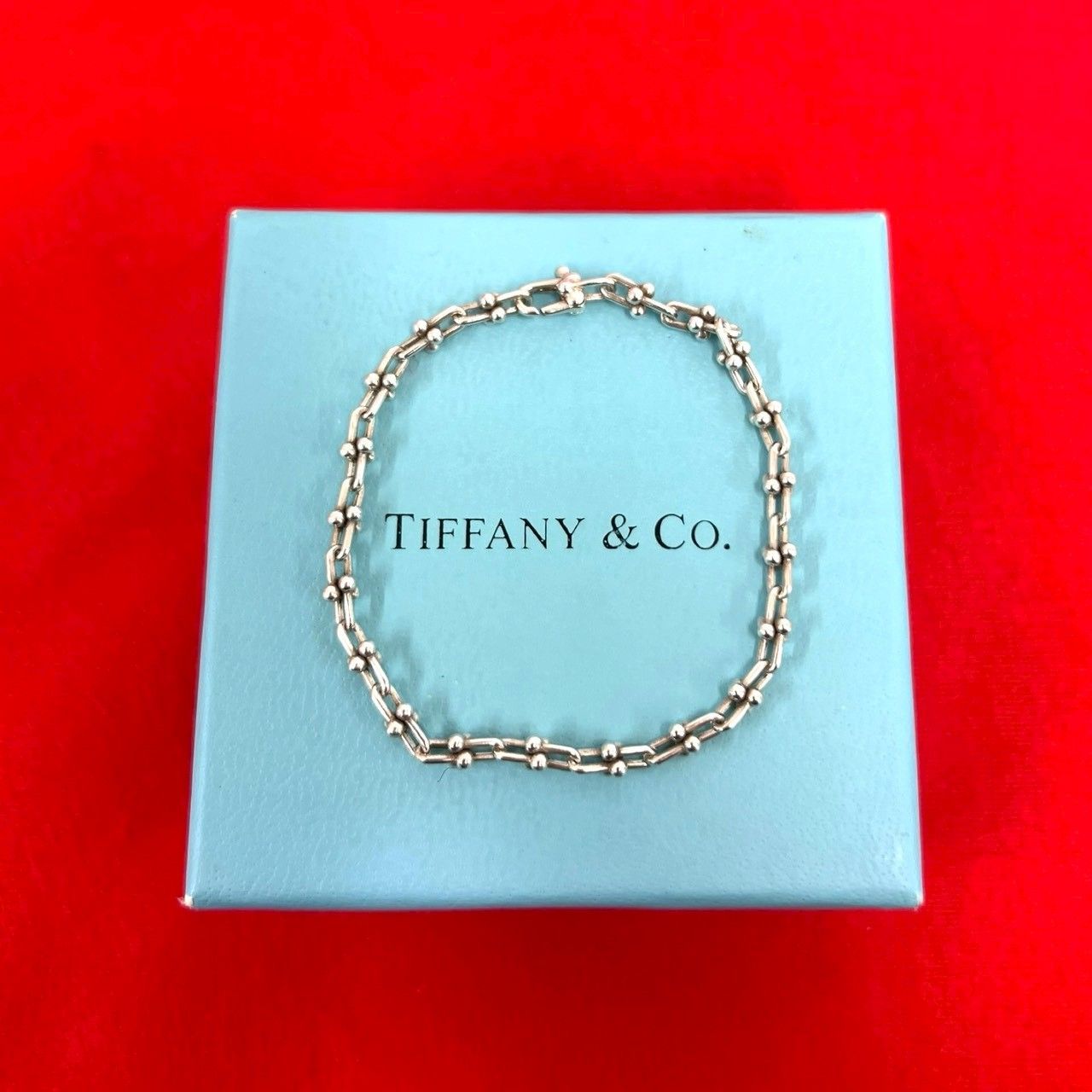 Tiffany & Co Microlink Bracelet 925 Sterling Silver