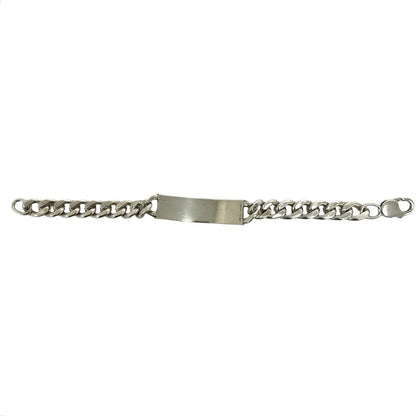 Tiffany & Co ID Bracelet 925 Sterling Silver Chain Bangle — view 6