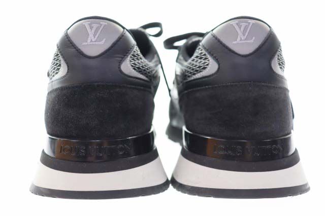 Louis Vuitton Run Away Low Cut Sneakers Black — view 6