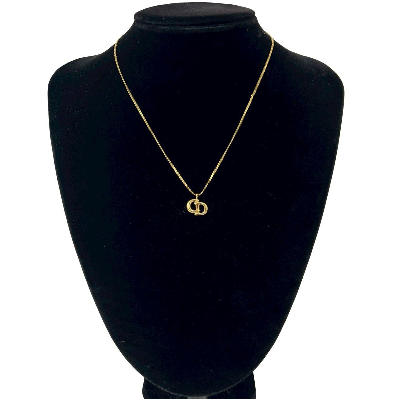 Dior Vintage CD Logo Pendant Gold — view 2