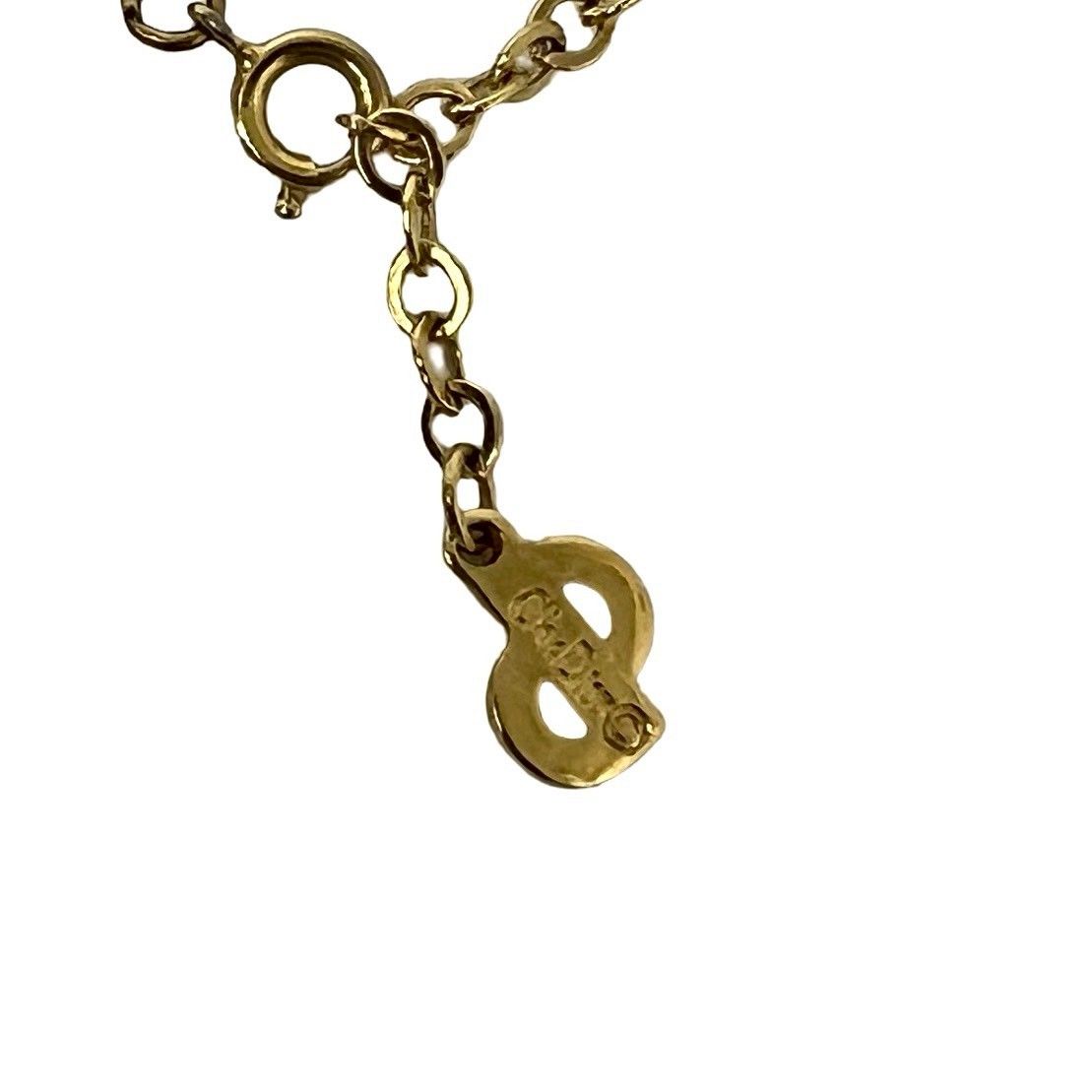 Dior Vintage CD Logo Pendant Gold — view 3