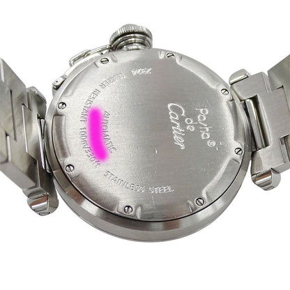 Cartier Watch Boys Pasha C Date Automatic Winding at Stainless Steel Silver — view 6