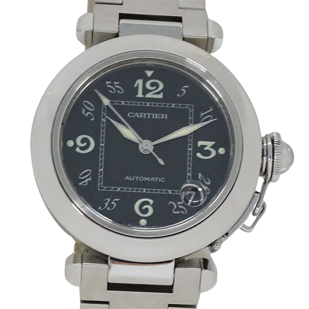 Cartier Watch Boys Pasha C Date Automatic Winding at Stainless Steel Silver — view 2