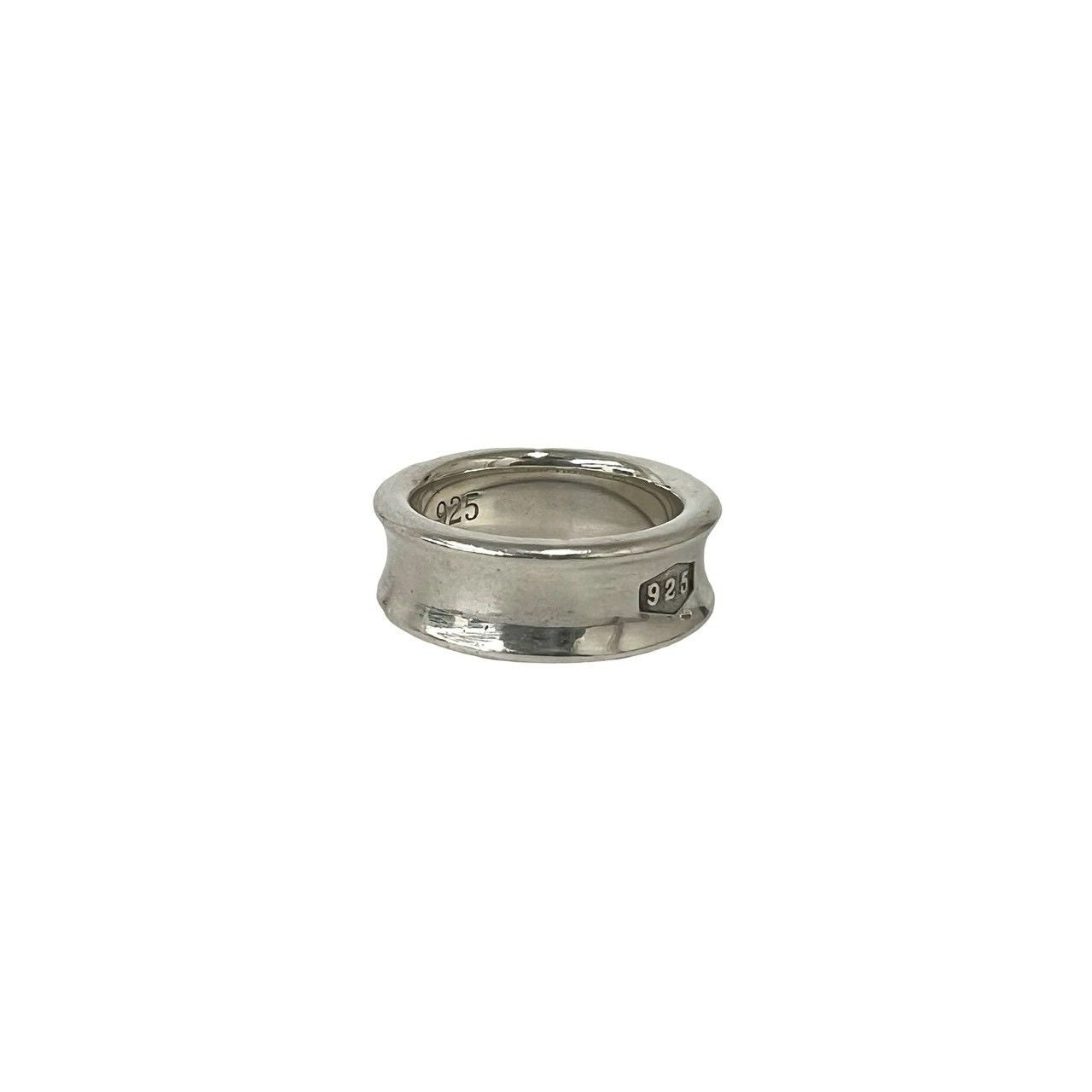 Tiffany & Co Vintage Narrow Ring 925 Sterling Silver — view 5