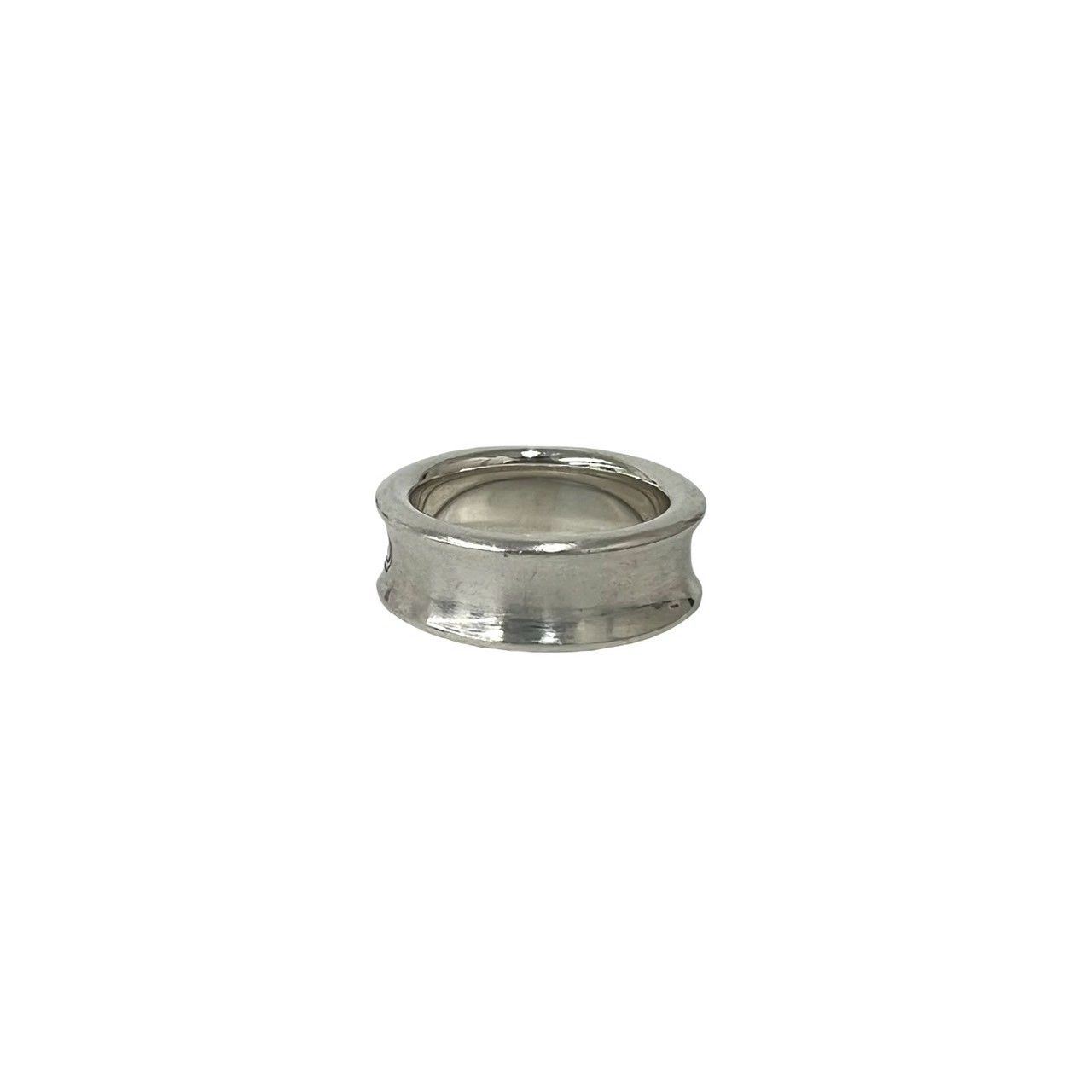 Tiffany & Co Vintage Narrow Ring 925 Sterling Silver — view 6
