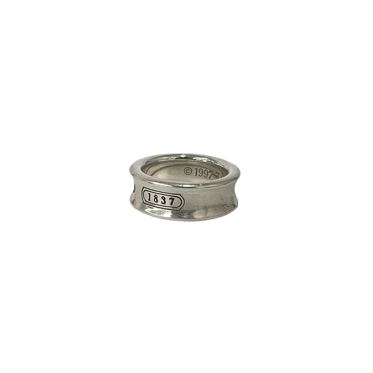Tiffany & Co Vintage Narrow Ring 925 Sterling Silver — view 4