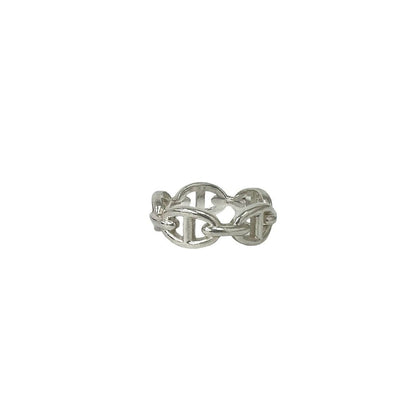 Hermes Chaine D'ancre Ring 925 Sterling Silver — view 4