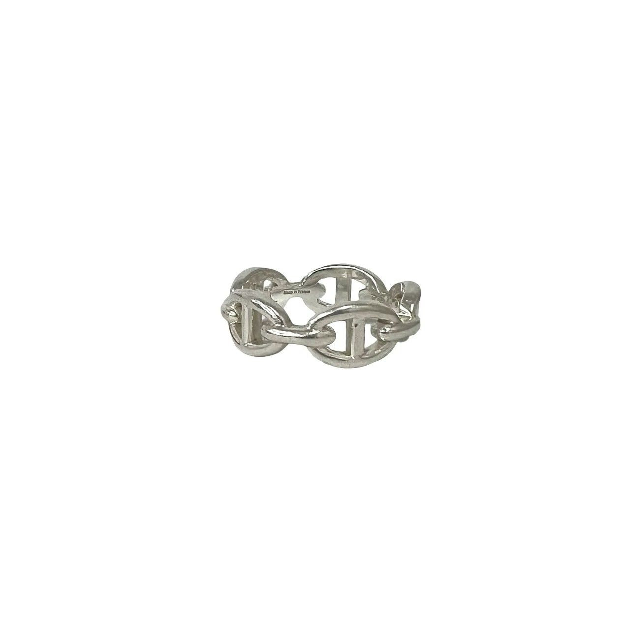Hermes Chaine D'ancre Ring 925 Sterling Silver — view 5