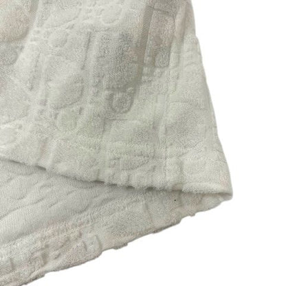 Dior Oblique T-Shirt Pile Cotton Logo Short Sleeve M White — view 8