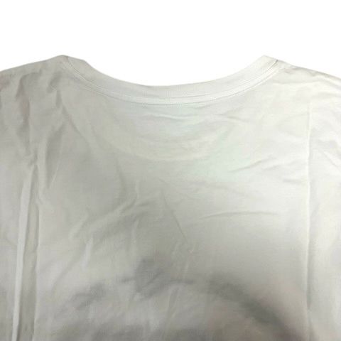 Prada T-Shirt Cotton Logo Print Embroidery Short Sleeve White — view 5