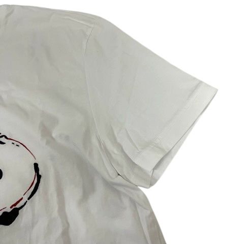 Prada T-Shirt Cotton Logo Print Embroidery Short Sleeve White — view 7