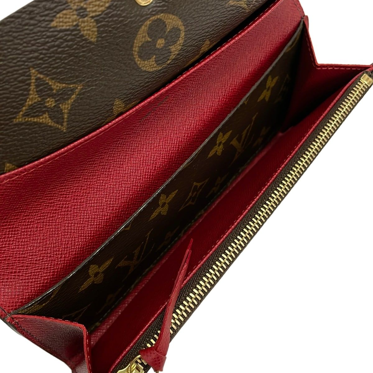 Louis Vuitton Wallet Monogram Portefeuille Emily Rouge — view 4