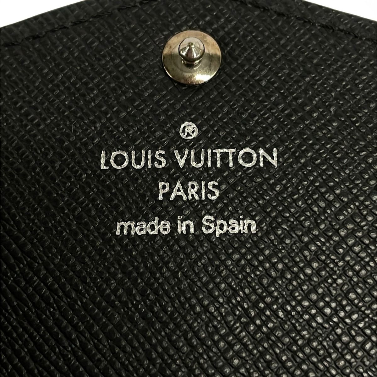 Louis Vuitton Wallet Epi Portefeuille Sarah Noir Leather — view 6