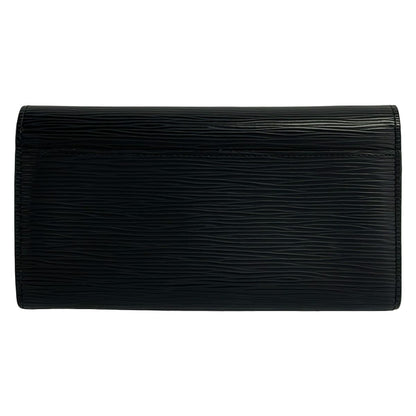 Louis Vuitton Wallet Epi Portefeuille Sarah Noir Leather — view 2