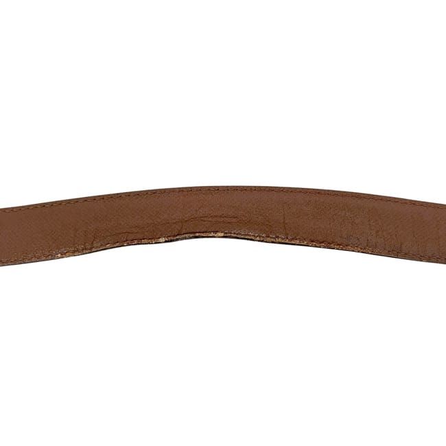 Louis Vuitton Belt Ceinture Classic Brown Taiga Waist 100 cm 25 Leather — view 6
