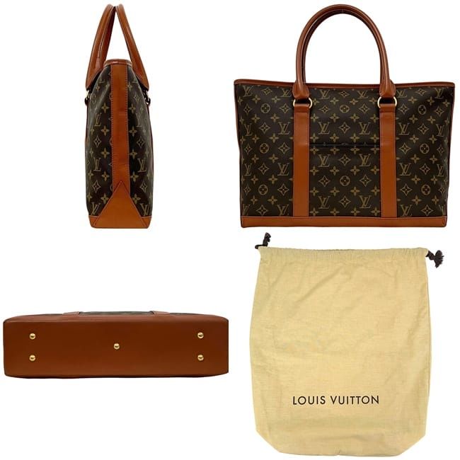 Louis Vuitton Tote Weekend PM Brown Monogram Canvas — view 2