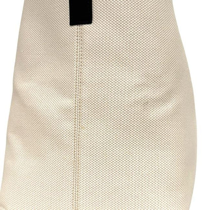 Dior Tote Toujour Large White Black Eiffel Tower Canvas Leather — view 6