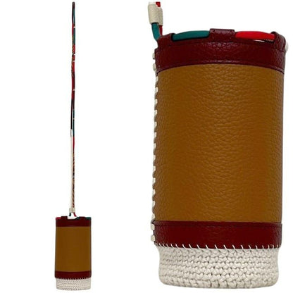 Hermes Bottle Holder Portogourde Brown 92 Leather Taurillon — view 2
