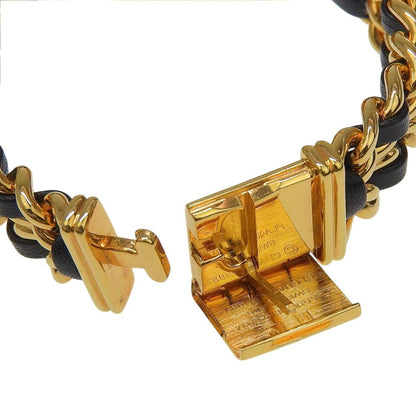 Chanel Premier S Gold Plated Leather Kuo Analog Display Black Dial Watch — view 8