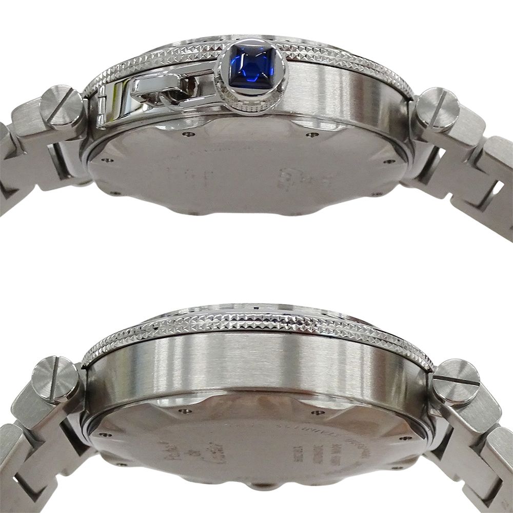 Cartier Watch Pasha Seatimer Date Automatic Winding at Stainless Steel Silver — view 3
